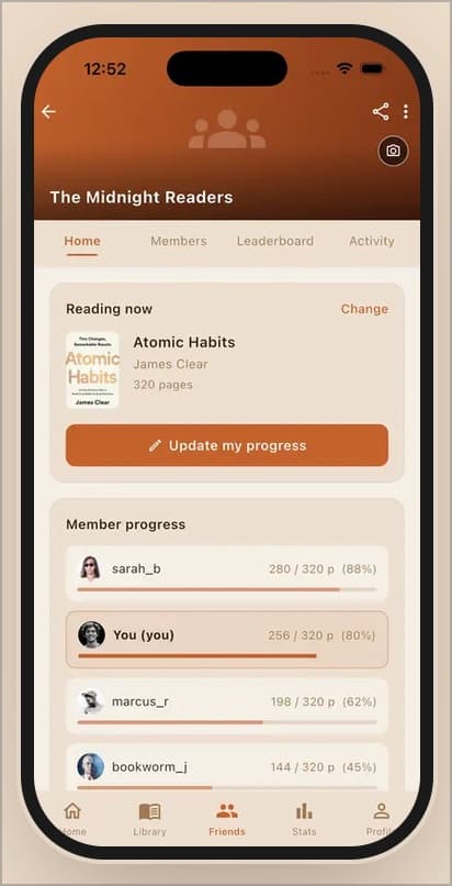Bookadoro reading timer app